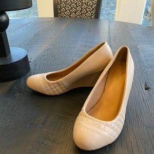 Women’s nude wedge with round toe - Never Worn - from Modcloth